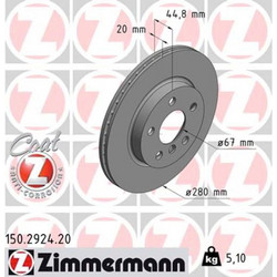 Zimmermann Δισκόπλακα - 150.2924.20