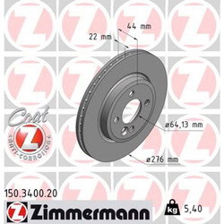 Zimmermann Δισκόπλακα - 150.3400.20