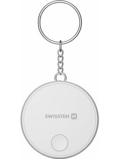 Swissten Find Tag White Anti-Lost Tracker Apple Find My White