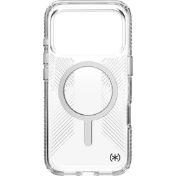 Speck Presidio Perfect-Clear Grip+ MagSafe Θήκη για iPhone 17 Pro Clear/Silver (150973-3223)