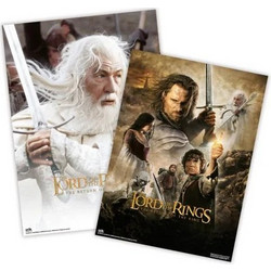 LORD OF THE RINGS - Set of 2 Mini Posters (38x52cm)