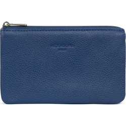 Hexagona Μικρό Δερμάτινο Γυναικείο Πορτοφόλι Μπλε 28483-72