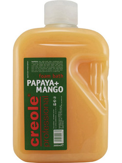Creole Papaya & Mango Foam Bubble Bath 2lt