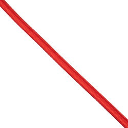 GLOBOSTAR(R) BRAIDEN 77602 Υφασμάτινο Καλώδιο 2 x 0.75mm IP20 - Κόκκινο - Μ100 x Π0.6 x Υ0.6cm