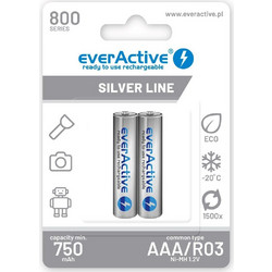 everActive Silver Line AAA 800mAh 2τμχ