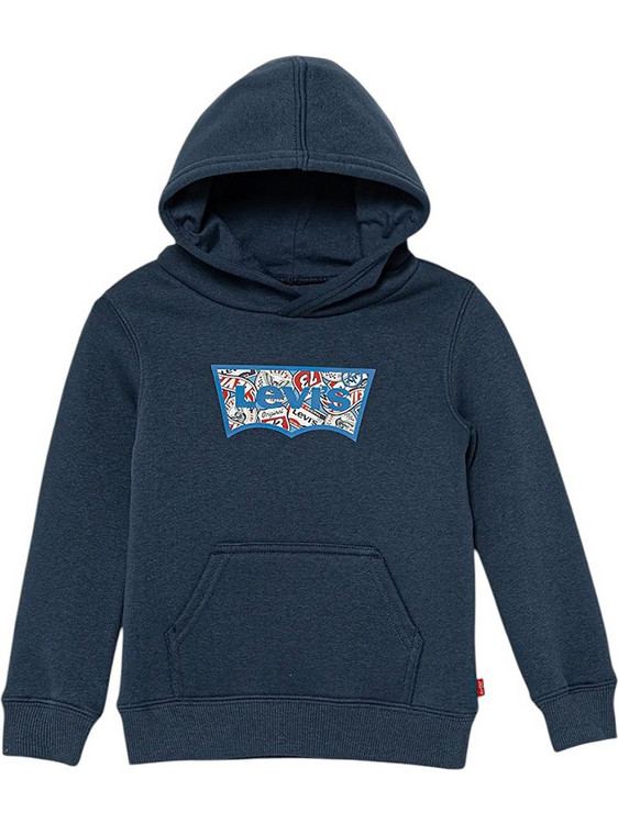 Levi's Παιδικό Φούτερ με Κουκούλα Navy Μπλε 9EP036-UF3