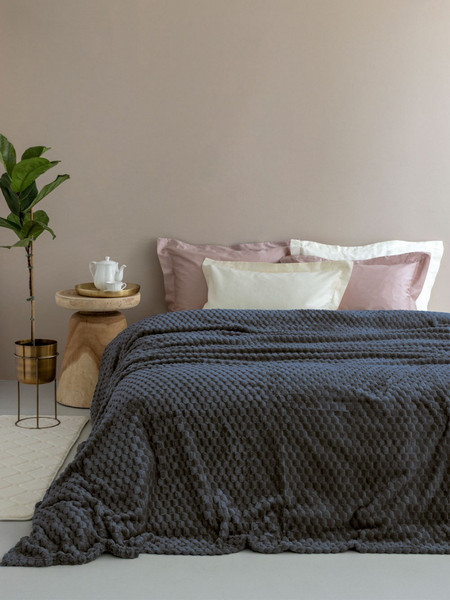 Κουβέρτα Fleece 220x240 ASTER GREY
