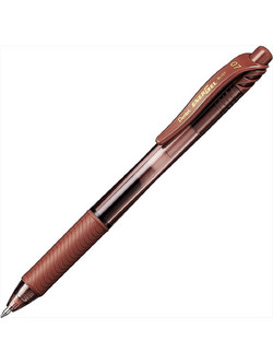 Pentel Energel Στυλό Gel 0.7mm Καφέ