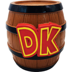 Donkey Kong - DK Barrel Shaped Money Bank