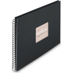 Hama 00009835 άλμπουμ φωτογραφιών Μαύρο 300 φύλλα 10 x 15 Δέσιμο σπιράλ