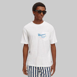 Scotch Soda Relaxed Fit Pocketed T-shirt