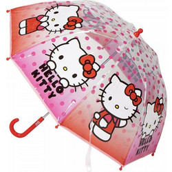 Ομπρέλα Φυσαλίδα 45εκ με άνοιγμα 71εκ HELLO KITTY