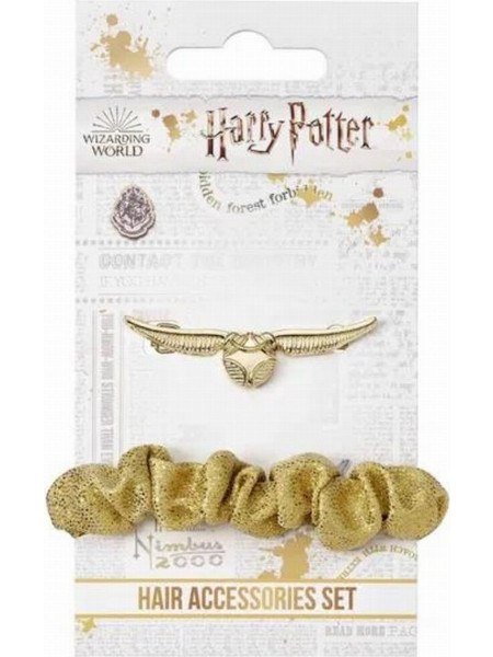 Harry Potter - Golden Snitch Σετ Αξεσουάρ Μαλλιών