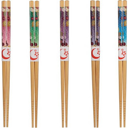 Chopsticks Φαγητού με Σχέδια - 5 ζευγ