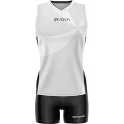 Givova Wm's Kit Elica Volley KITV08 Black/White