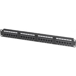 Well Patch Panel Rack 1U 24 Θυρών UTP