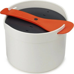 Joseph Joseph M-Cuisine White Microwave Rice Cooker