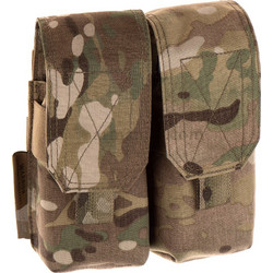 ΘΗΚΗ WARRIOR DOUBLE COVERED M4 5.56MM MAG POUCH MULTICAM