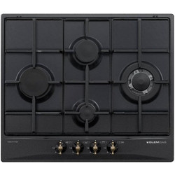 GLEMGAS GT 64 5AN LPG Εστία Υγραερίου 60cm Μαύρο