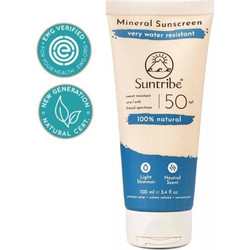 Suntribe Sports Zinc Ocean Blue Αντηλιακή Κρέμα Προσώπου & Σώματος SPF50 100ml