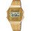 Casio Vintage Ψηφιακό Ανδρικό Ρολόι Χρονογράφος με Χρυσό Μεταλλικό Μπρασελέ A168WG-9EF