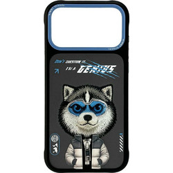 Θήκη Nimmy Cool+ampcute 2.0 Λύκος Για iPhone 17 Pro Max Μαύρη