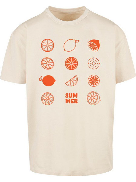 Summer - Citrus Heavy Oversize Tee sand