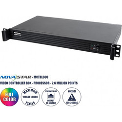 GLOBOSTAR MCTRL600 41013 Novastar MCTRL600 Sending Box Independent Video Controller για Οθόνες LED Video Wall 2.6 million pixel - Input Signal W1920 x H120060Hz - 4 Gigabit Ethernet Output Port - AC 2
