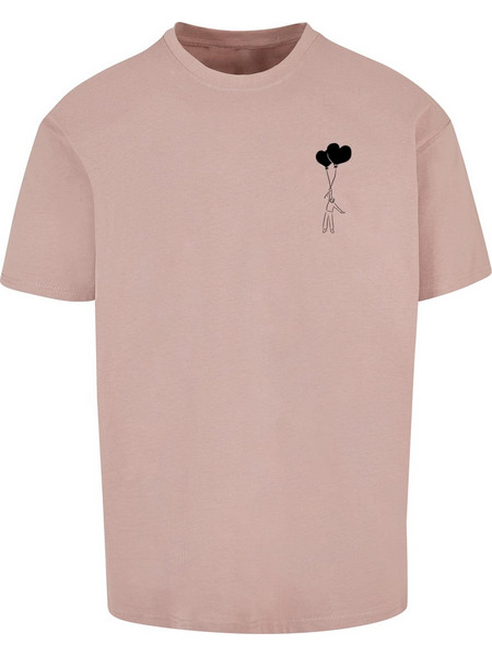 Love In The Air Heavy Oversize Tee duskrose