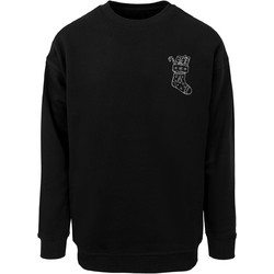 Merchcode Christmas Socks Crewneck Ανδρικό Φούτερ Μαύρο