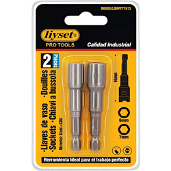 Liyset Καρυδάκια Μύτες Άλλεν Σετ 2 Τεμαχίων 6/7mm - 77913