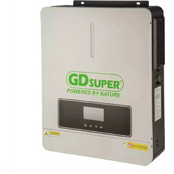 Inverter καθαρού ημιτόνου υβριδικό GDSUPER 10.2kW - 10200W 48V μονοφασικό WIFI MPPT