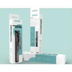 Selfie Stick 3 σε 1 Bluetooth 5.0 με ενσωματωμένο τρίποδο Treqa - μαύρο