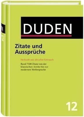 Duden 12. Zitate und Ausspruche