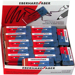 Γόμα Faber πακ=40τεμ Δίχρωμη Faber 5854-43 - 1 τμχ