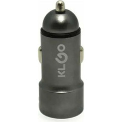KLGO φορτιστής αυτοκινήτου ασημί TC-03 3.4A με θύρες: 2xUSB