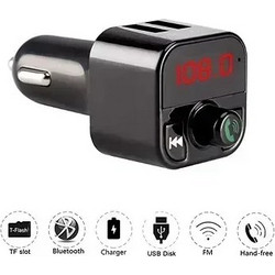 Fm Transmitter Φορτιστής Αυτοκινήτου Car FM Modulator