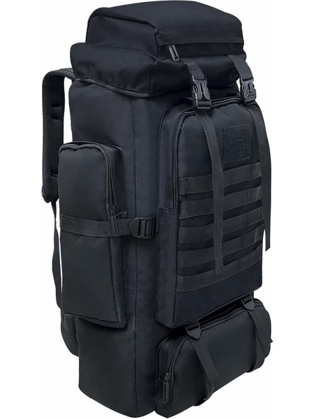 Ogetok αδιάβροχο σακίδιο πλάτης ορειβατικό 80L black