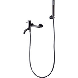 Imex Monza BDM039-4BGM Αναμεικτική Μπαταρία Μπανιέρας Πλήρες Σετ Black Gun Metal