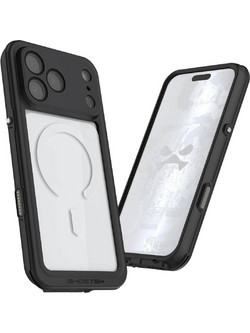 ΘΗΚΗ GHOSTEK NAUTICAL SLIM MAGSAFE ΑΔΙΑΒΡΟΧΗ για APPLE IPHONE 17 Pro MAX 6.9 5G 2025 - ΔΙΑΦΑΝΟ - GHOCAS4327