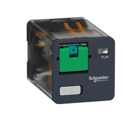 Zelio RUM Ρελέ Λυχνίας 3 Επαφών 12V DC 10A