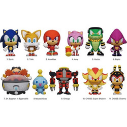 Monogram 3D Foam Bag Clip: Sonic the Hedgehog - Series 3 Blind Bag 36025