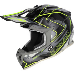 ΚΡΑΝΟΣ MX LINEAR NERO/GIALLO FLUO ECE 22.06 25316.444 | ACERBIS