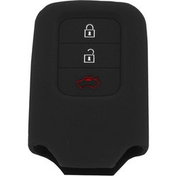Θήκη κλειδιού για αυτοκίνητα Honda 1014-01, εύκαμπτη, μαύρη