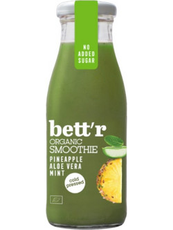 Smoothie Ανανάς - Αλόη - Μέντα - bettr - 250ml