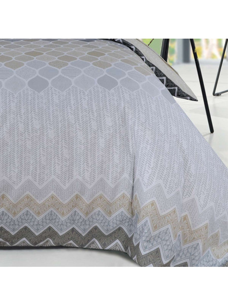 Σετ Παπλωματοθήκη Μονή Kiris Beige 2Τμχ 160X240 Espree