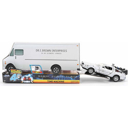 Jada Back to the Future 40th Anniversary Time Machine Ice Effect DeLorean Replica Αυτοκινητάκι