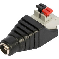 FOLKSAFE βύσμα τροφοδοσίας DC θηλυκό DCFCP, 5.5x2.1mm, push-pin, 5τμχ