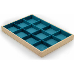 Twelve Compartment Display Tray 35x24cm