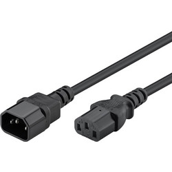 POWERTECH καλώδιο τροφοδοσίας ρεύματος προέκταση CAB-P025, 3x0.75mm 3m